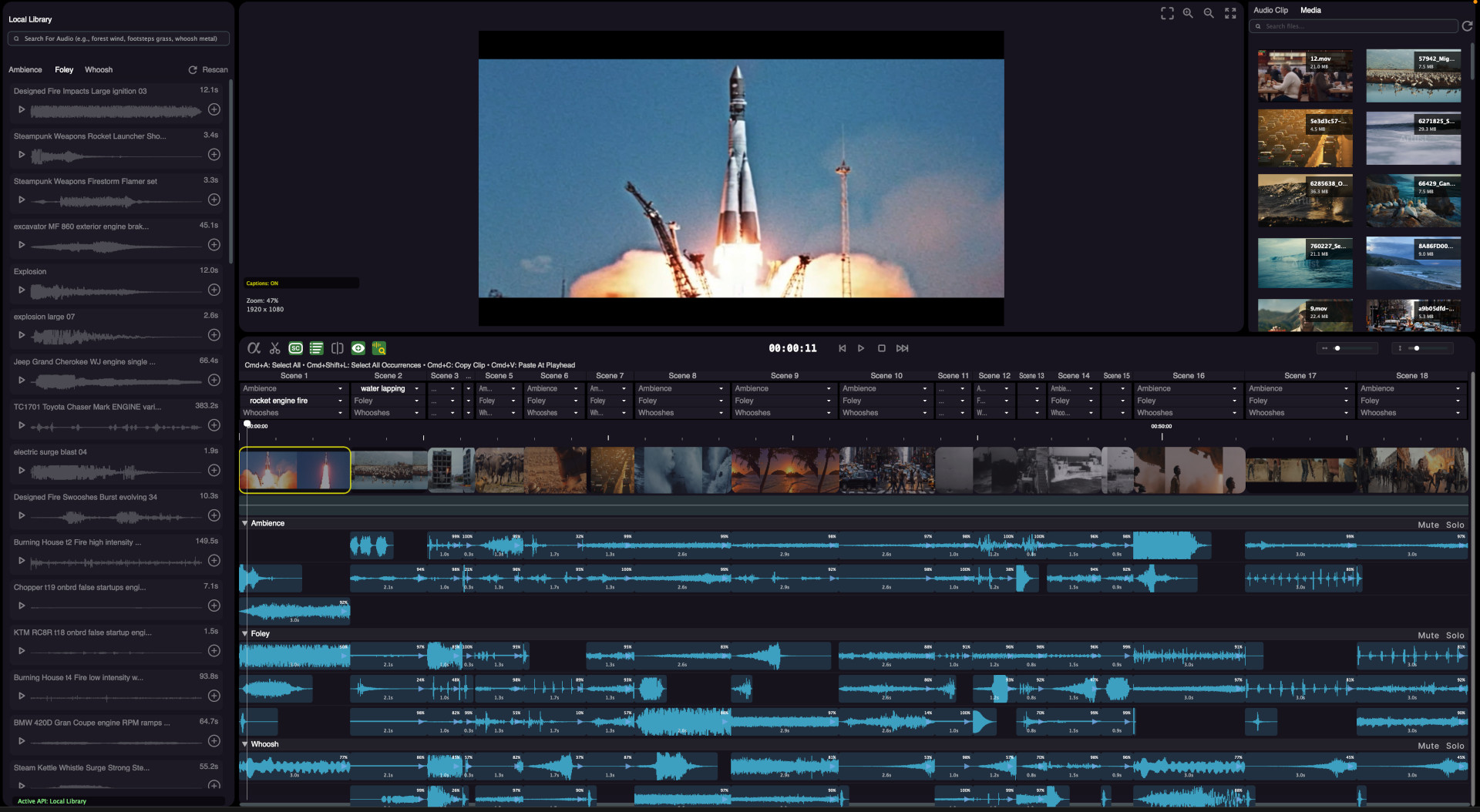 Audorama - AI Audio Post-Production